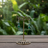 Silver Gemstone Earring  #29