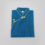 Tibetan Oriental Shirt in Green