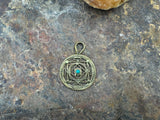 Sri Yantra Pendant in Brass #16