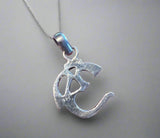 Om Silver Pendant Small # 1
