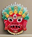 Red Mahakala Mask