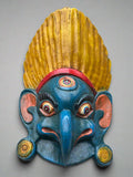 Garuda Mask in Blue