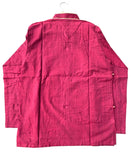 Oriental Tibetan Shirt in Maroon