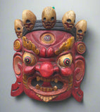 Red Mahakala Mask