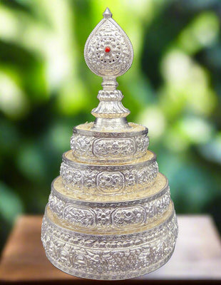 Pure Silver Mandala Offering #12