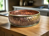 Copper Mandala set in Medium #5