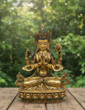Exquisite Statue of Chenrezig