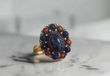 Lapis Silver Ring