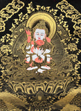 Vajrasattva Yab Yum Thangka