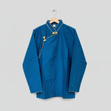 Tibetan Oriental Shirt in Green