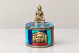 Inlaid stone Incense burner