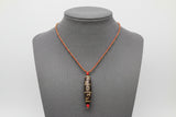 Guru Rinpoche Three Eyed Dzi Bead #5