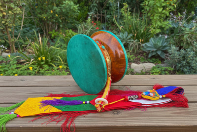 Chod Drum: Burl Wood #5