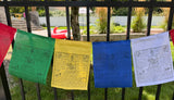 Tibetan Prayer Flags- Set of 5 or 10 #6
