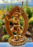 Lion Face Dakini Statue