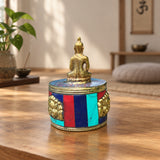 Inlaid stone Incense burner