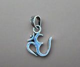 Om Silver Pendant Small # 1