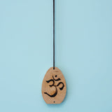 Om Wood Pendant for Wall #5