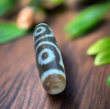 Dzi Bead with 3 Eyes #8