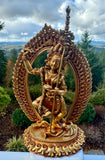 Dorje Phagmo Statue in Gold