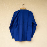 Royal Blue Tibetan Shirt