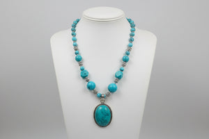 Stone Oval Necklace # 3