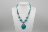 Stone Oval Necklace # 3