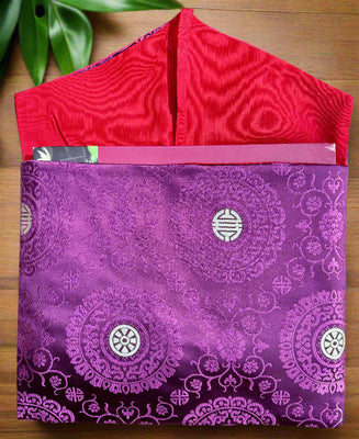 Elegant Purple Text Book Cover #4