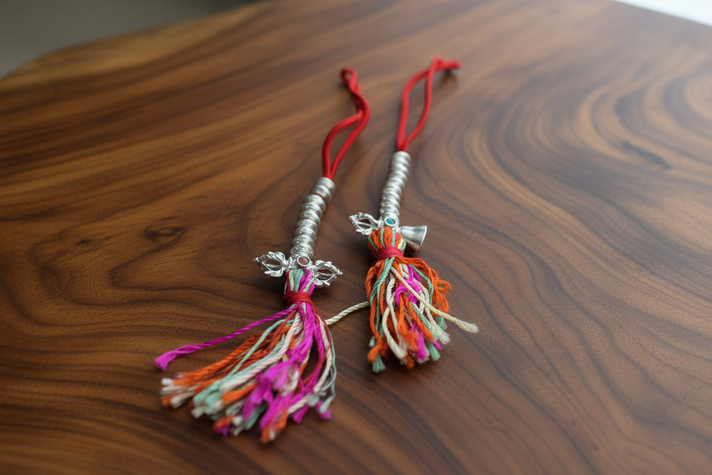 Beautiful Silver Mala Counter #8