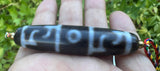 Guru Rinpoche Three Eyed Dzi Bead