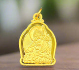 Guru Rinpoche (Padmasambhava) Pendant in Gold #1