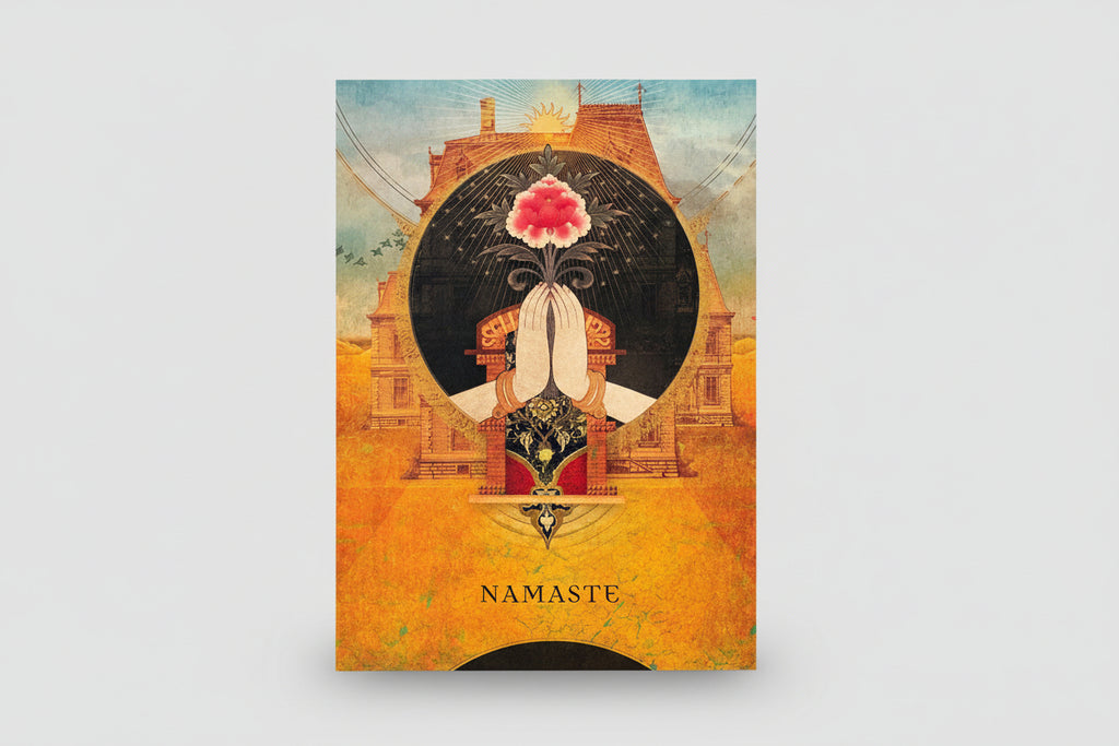 Namaste Greeting Card