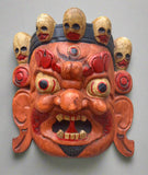 Mahakala Wooden Mask