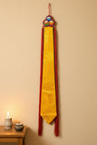 Five-Color Silk Damaru Tail