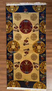 Traditional Tibetan Carpet #9 - Limited Time Moving Sale