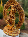 Dorje Phagmo Statue in Gold