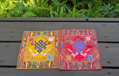 Brocade Crossed Dorje Tilden Placement #6