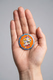 Chenrezig/Ganesha Button/Pin