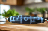 Guru Rinpoche Three Eyed Dzi Bead