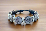 Mantra Bracelet Small Bone