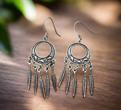 Ethnic Dolphin Earring #25