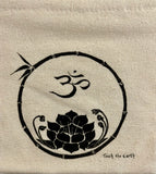 Om with Lotus Flag