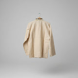 Oriental Tibetan Shirt in Cream Color