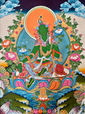 Green Tara Thangka #6