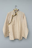 Oriental Tibetan Shirt in Cream Color