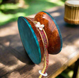 Elegant Burlwood Chod Drum #7