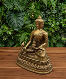 Healing Buddha Statue in Brass