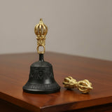 9-Spoke Tibetan Bell & Vajra (Dorje) Set