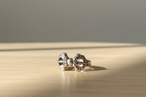 Vajra Silver Color Ring #1