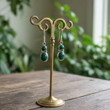 Silver Gemstone Earring  #29